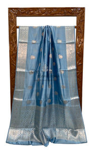 Pure Mango Silk Banarasi Handloom Saree - The Handlooms