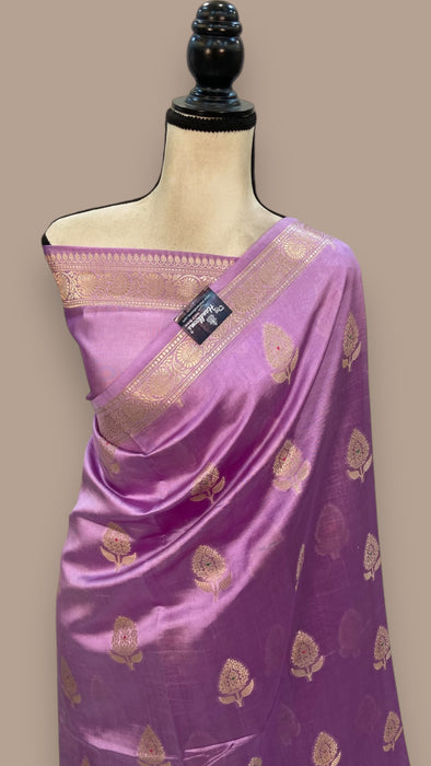 Pure Mango Silk Banarasi Handloom Saree