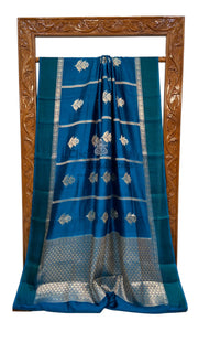 Pure Mango Silk Banarasi Handloom Saree - The Handlooms