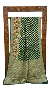Pure Chiffon Khaddi Banarasi Saree - The Handlooms