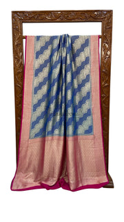 Pure Crepe Georgette Banarasi Saree - The Handlooms