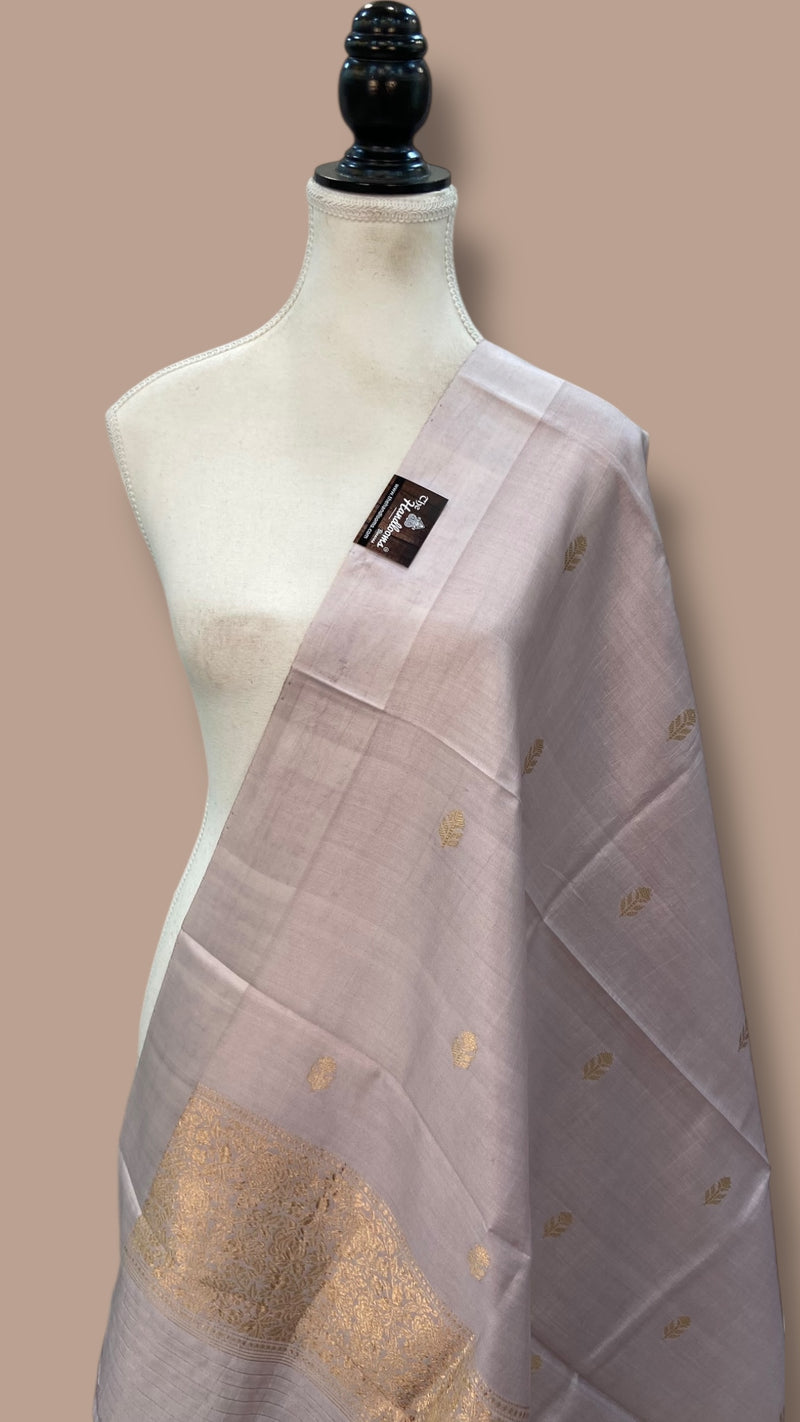 Pure Silk Banarasi Handloom Dupatta - The Handlooms