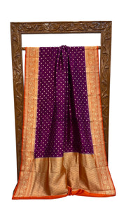 Pure Chiniya Khaddi Handloom Banarasi Saree - The Handlooms