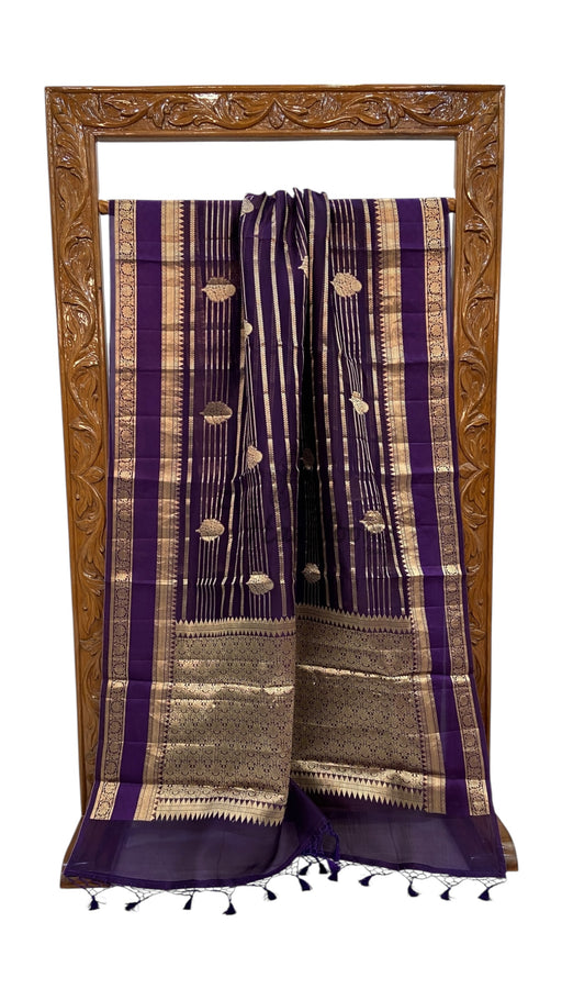 Pure Kora Handloom Banarasi Saree - The Handlooms
