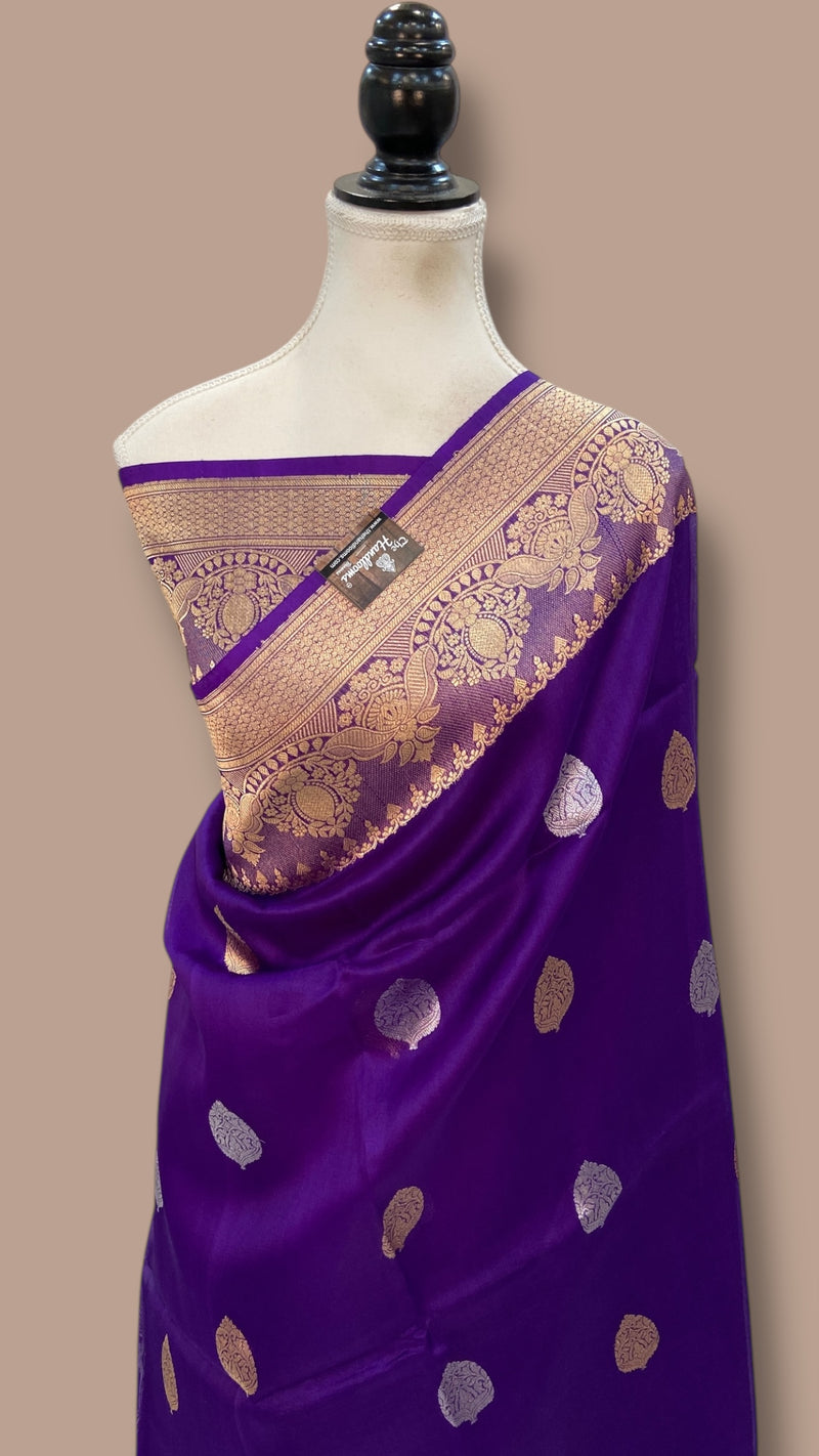 Pure Kora Handloom Banarasi Saree - The Handlooms