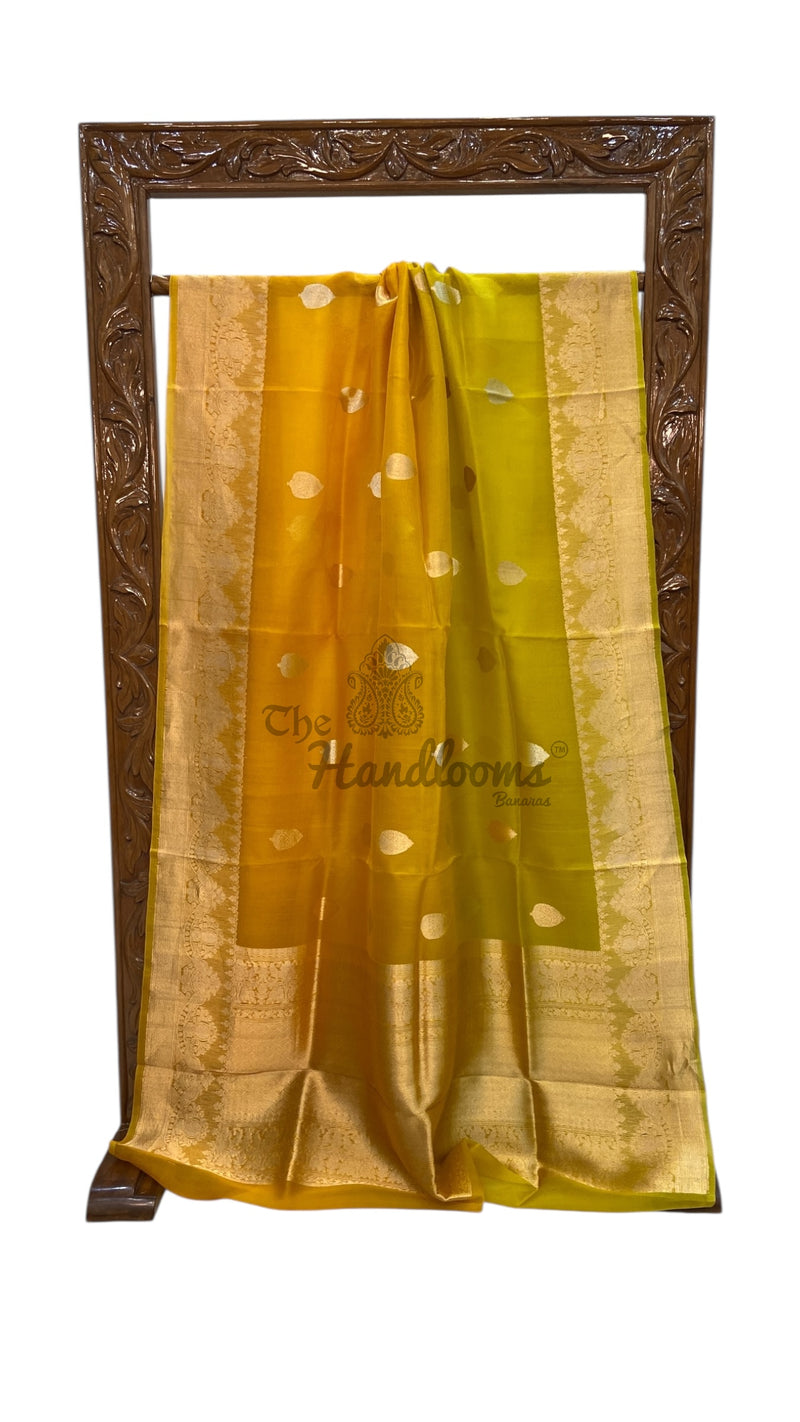 Pure Kora Handloom Banarasi Saree - The Handlooms