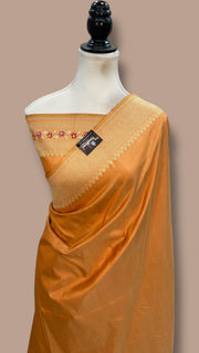 Pure Katan Silk Banarasi Handloom Saree - The Handlooms