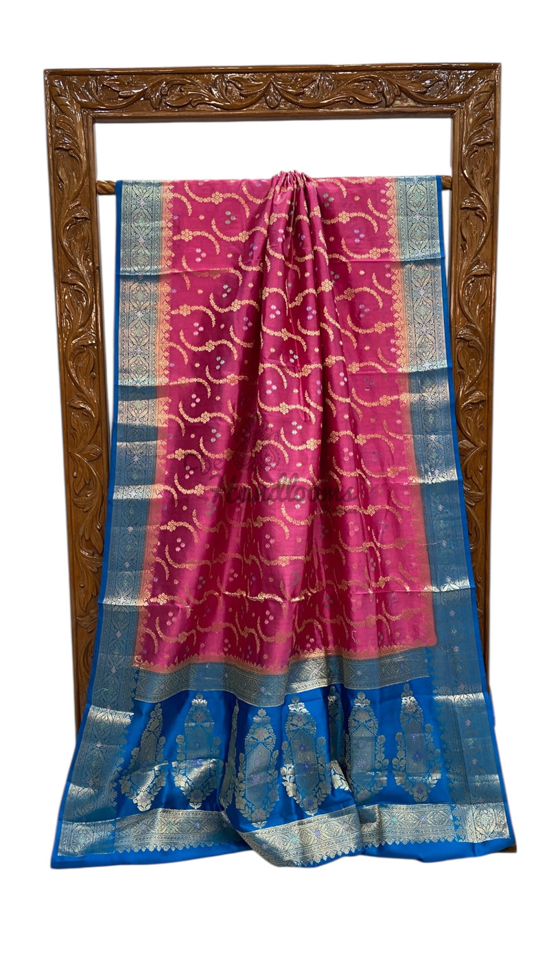 Pure Dupion Silk Banarasi Saree