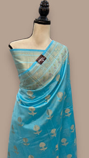 Pure Cotton Banarasi Handloom Saree - The Handlooms