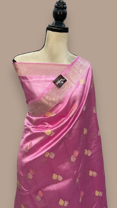 Pure Mango Silk Banarasi Handloom Saree