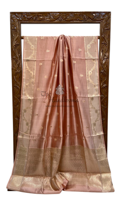 Pure Mango Silk Banarasi Handloom Saree