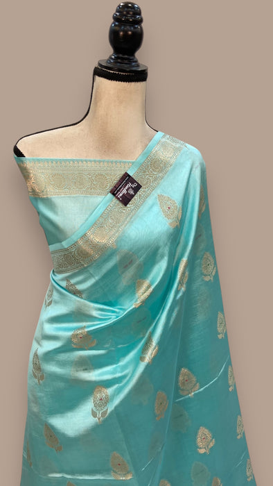 Pure Mango Silk Banarasi Handloom Saree