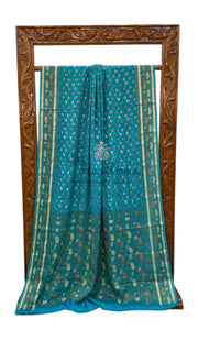 Pure Chiffon Khaddi Banarasi Saree - The Handlooms