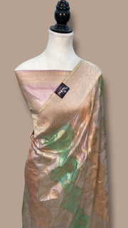 Rangkat Pure Katan Silk Banarasi Handloom Saree - The Handlooms