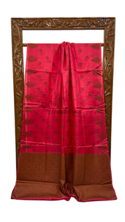 Pure Tussar Silk Handloom Banarasi Saree - The Handlooms