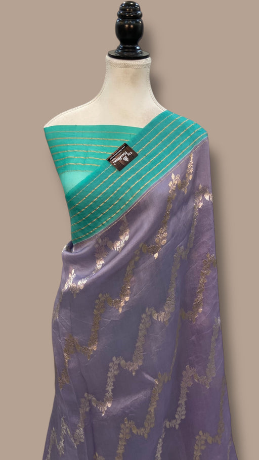 Pure Kora Handloom Banarasi Saree - The Handlooms