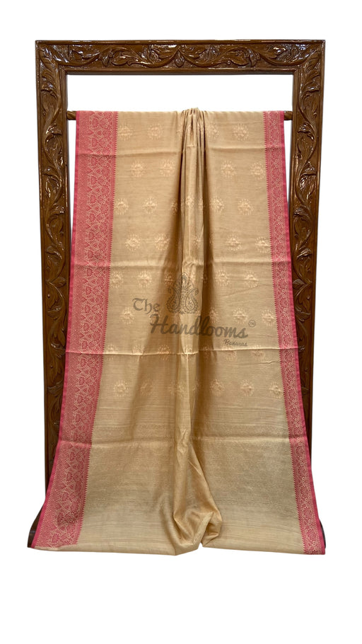 Pure Chiniya Silk Handloom Banarasi Saree - The Handlooms