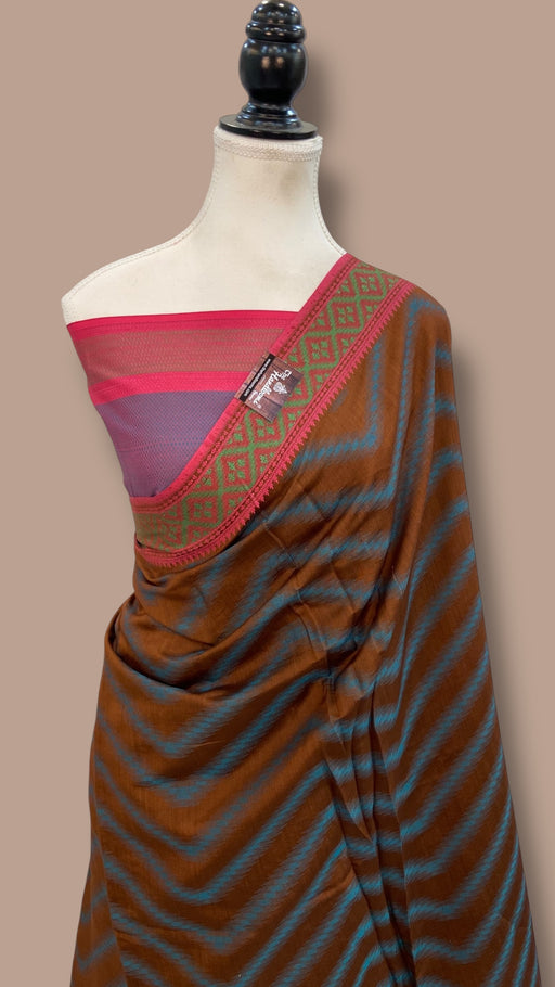 Pure Chiniya Silk Handloom Banarasi Saree - The Handlooms