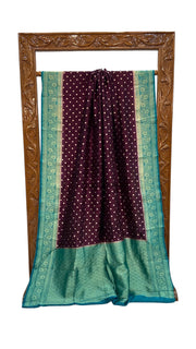 Pure Chiniya Khaddi Handloom Banarasi Saree - The Handlooms