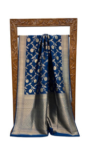Pure Chiniya Khaddi Handloom Banarasi Saree - The Handlooms