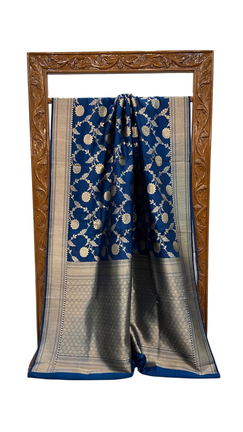 Pure Chiniya Khaddi Handloom Banarasi Saree - The Handlooms
