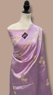 Pure Mango Silk Banarasi Handloom Saree - The Handlooms