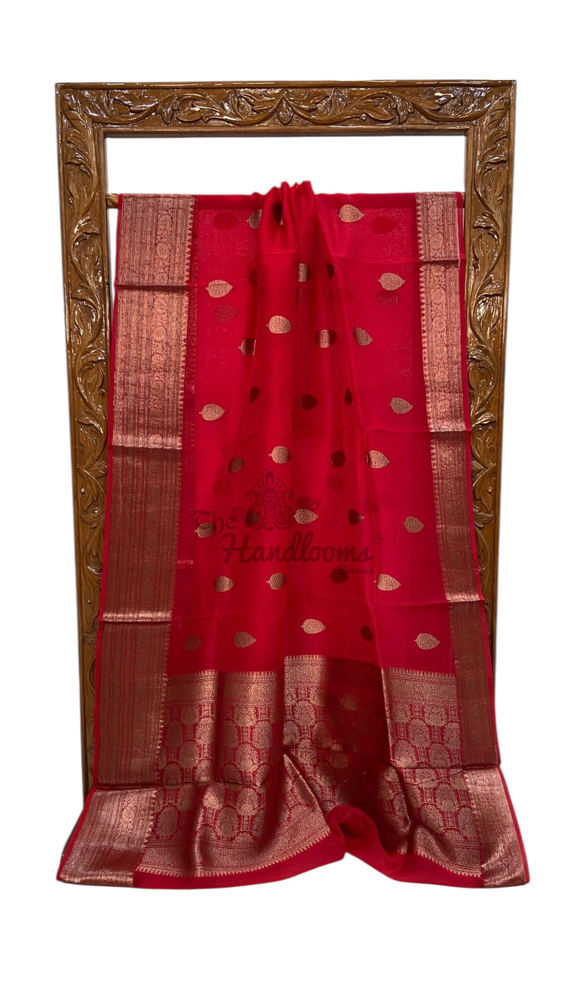 Pure Kora Handloom Banarasi Saree - The Handlooms