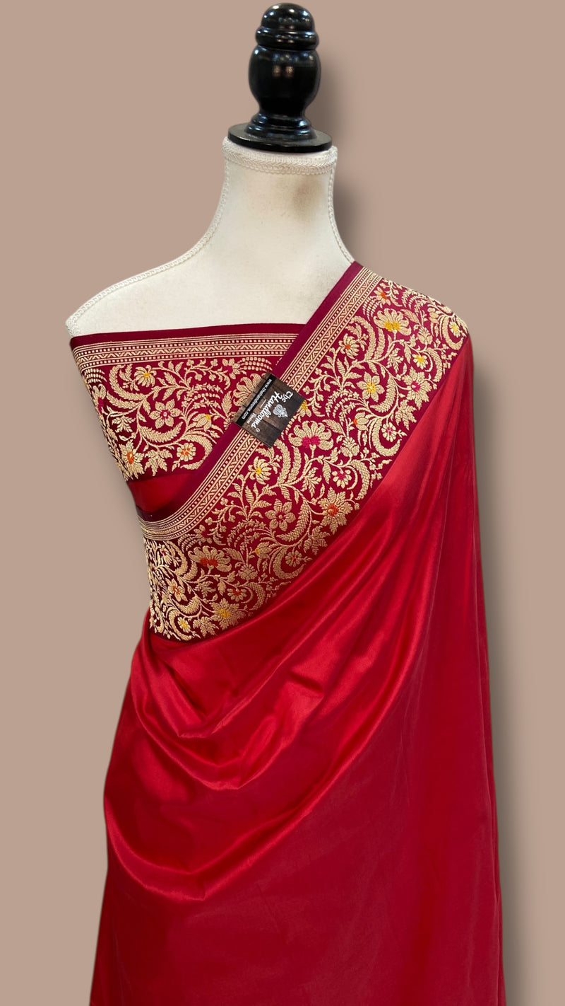 Pure Katan Silk Banarasi Handloom Saree