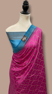 Pure Chiniya Silk Handloom Banarasi Saree - The Handlooms