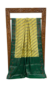Pure Chiniya Silk Handloom Banarasi Saree - The Handlooms