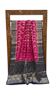 Pure Chiniya Silk Handloom Banarasi Saree - The Handlooms