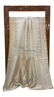 Pure Cotton Banarasi Handloom Saree - The Handlooms