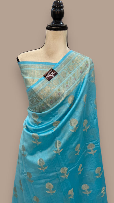 Pure Cotton Banarasi Handloom Saree