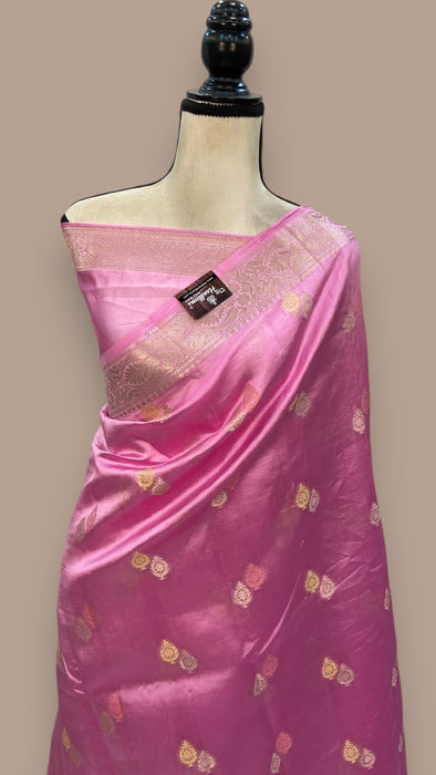 Pure Mango Silk Banarasi Handloom Saree