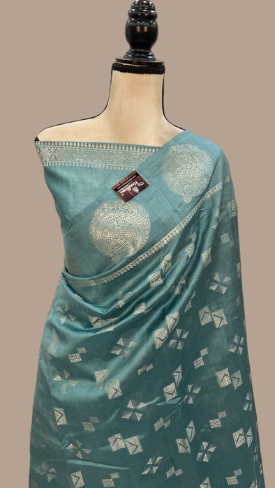 Pure Mango Silk Banarasi Handloom Saree