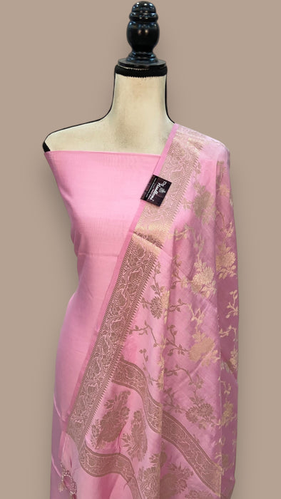 Pure Chiniya Silk Handlooms Banarasi Dress material