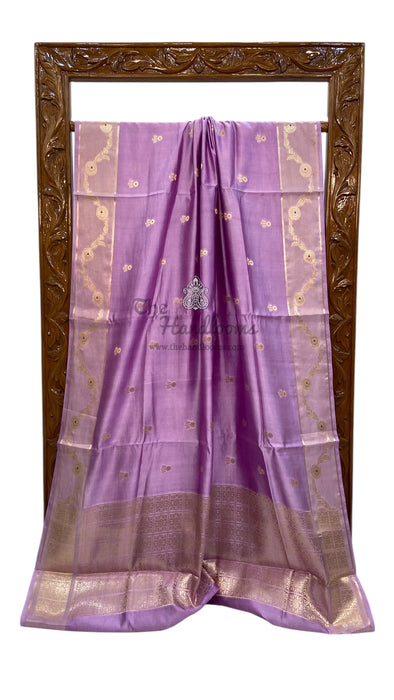 Pure Mango Silk Banarasi Handloom Saree