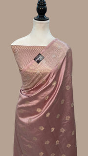 Pure Chiniya Silk Handloom Banarasi Saree - The Handlooms