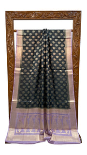 Pure Tussar Silk Handloom Banarasi Saree - The Handlooms