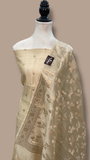 Pure Mango Silk Dress Material - The Handlooms
