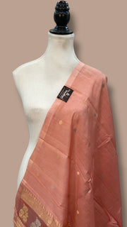 Pure Silk Banarasi Handloom Dupatta - The Handlooms