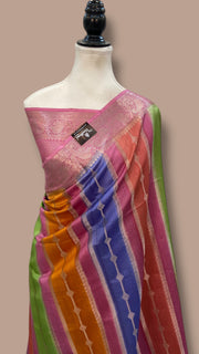 Pure Chiniya Silk Handloom Banarasi Saree - The Handlooms