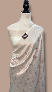 Pure Moonga Khaddi Handloom Banarasi Saree - The Handlooms