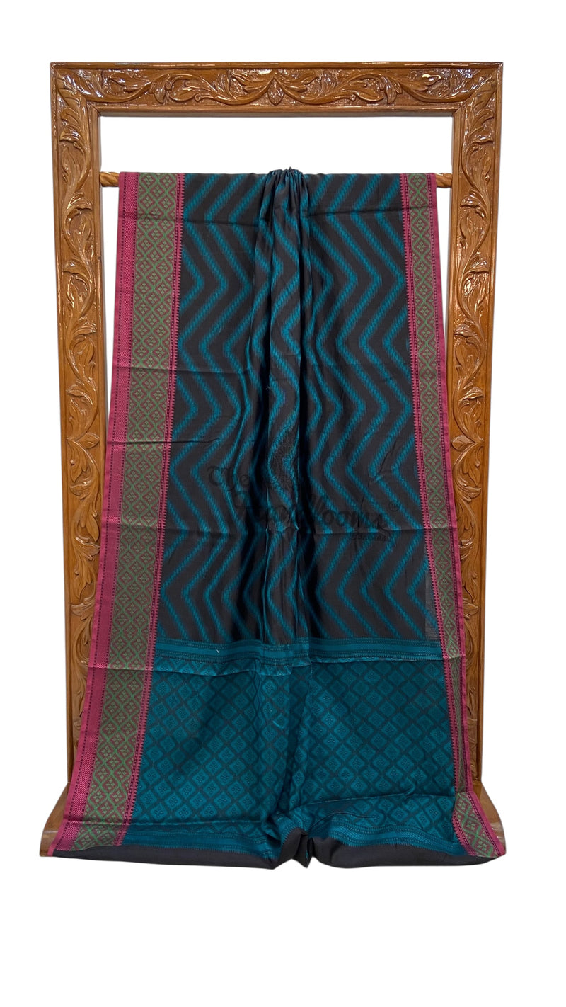 Pure Chiniya Silk Handloom Banarasi Saree - The Handlooms
