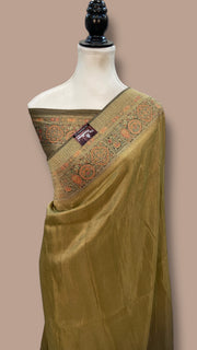 Tissue Silk Handloom Banarasi Saree - The Handlooms