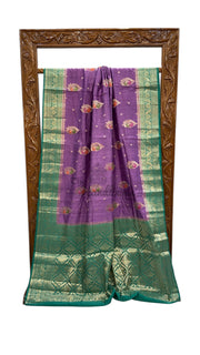Pure Chiniya Silk Handloom Banarasi Saree - The Handlooms