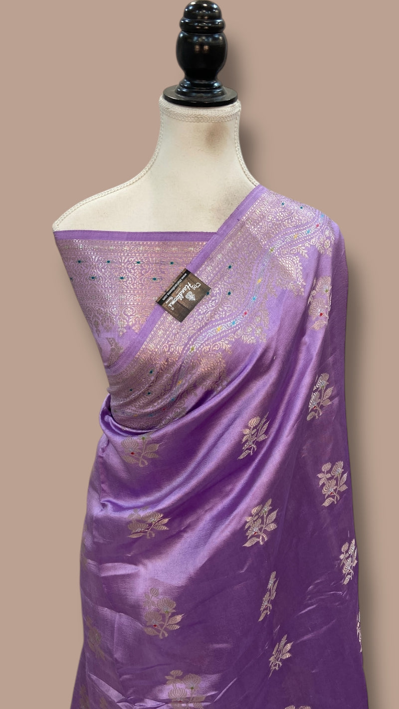 Pure Dupion Silk Banarasi Saree