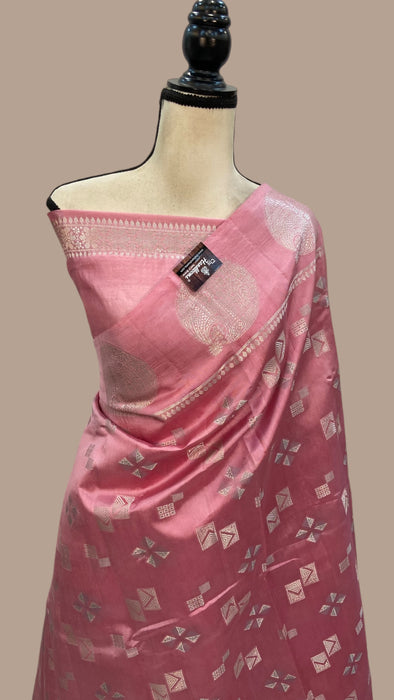 Pure Mango Silk Banarasi Handloom Saree