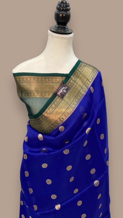 Pure Kora Handloom Banarasi Saree