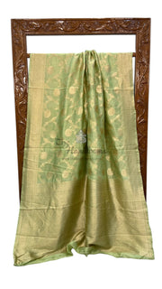 Pure Dupion Silk Banarasi Handloom Saree - The Handlooms